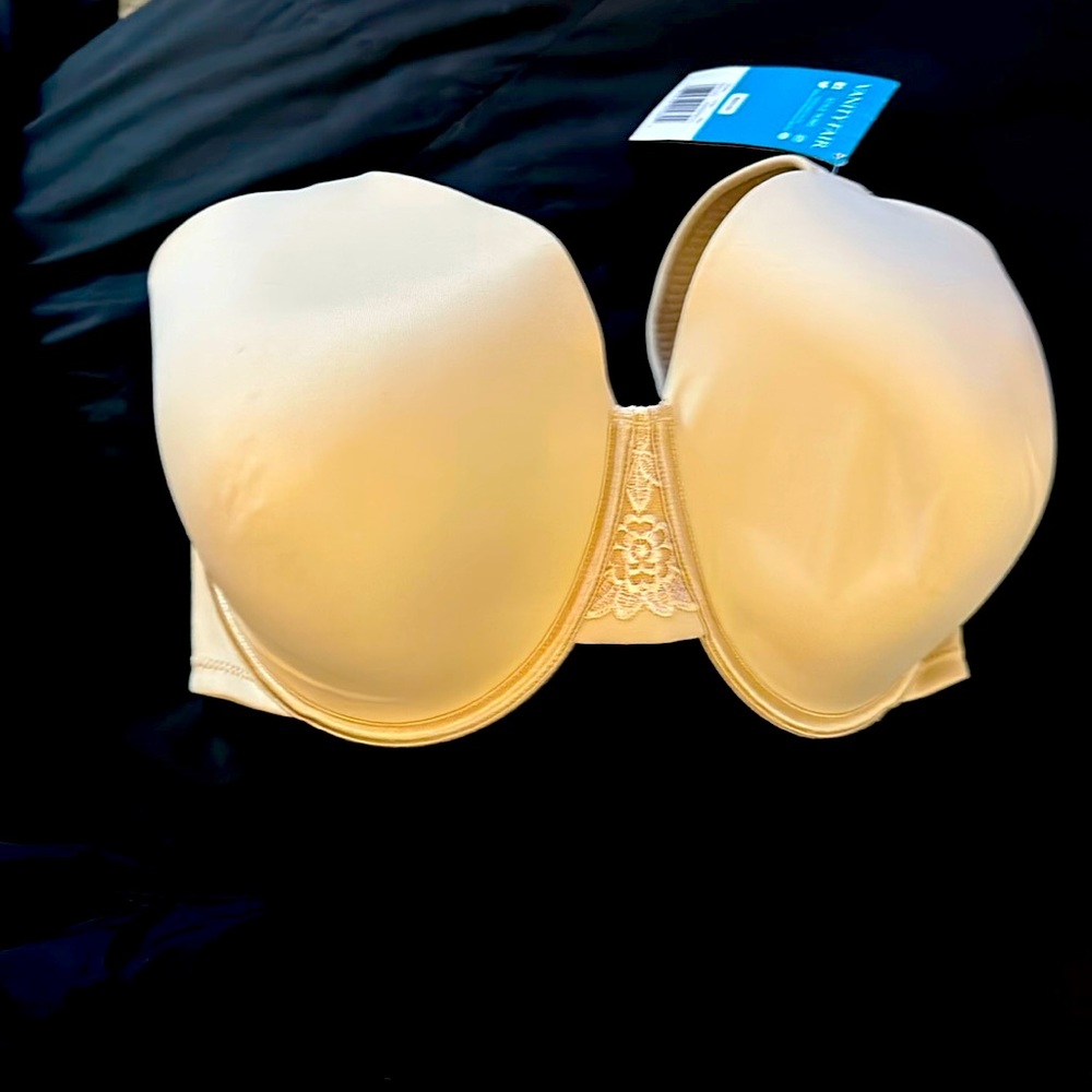 NWT VANITY FAIR 76380 FULL FIGURE BEAUTY BACK SMOOTHING BRA 36H